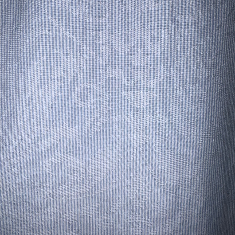 Bugatchi Uomo Light Blue Patterned Long Sleeve Bu… - image 3